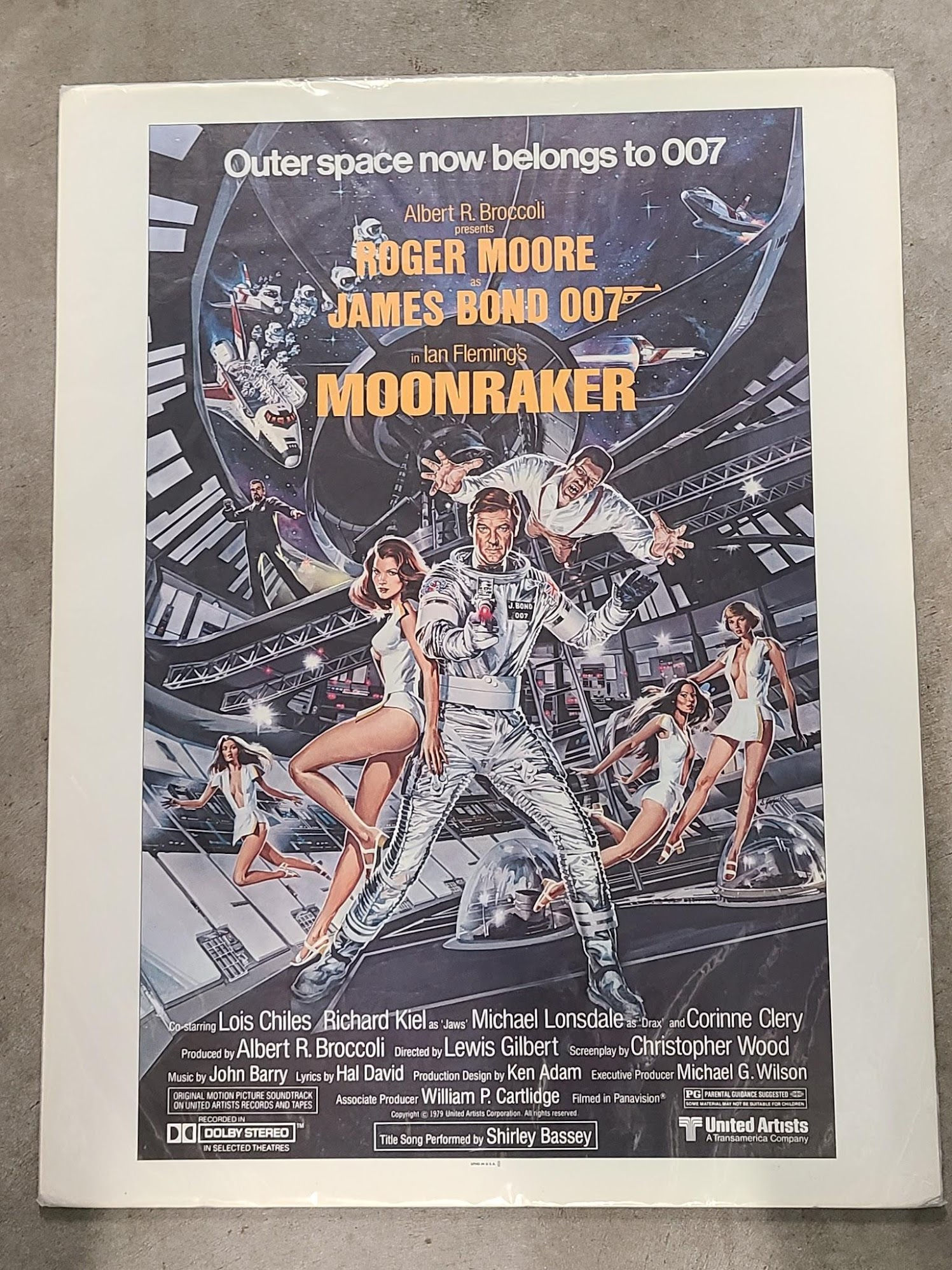 Moonraker 1979 1 Sheets/US