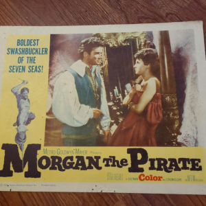 Morgan The Pirate 1960 General Lobby Cards