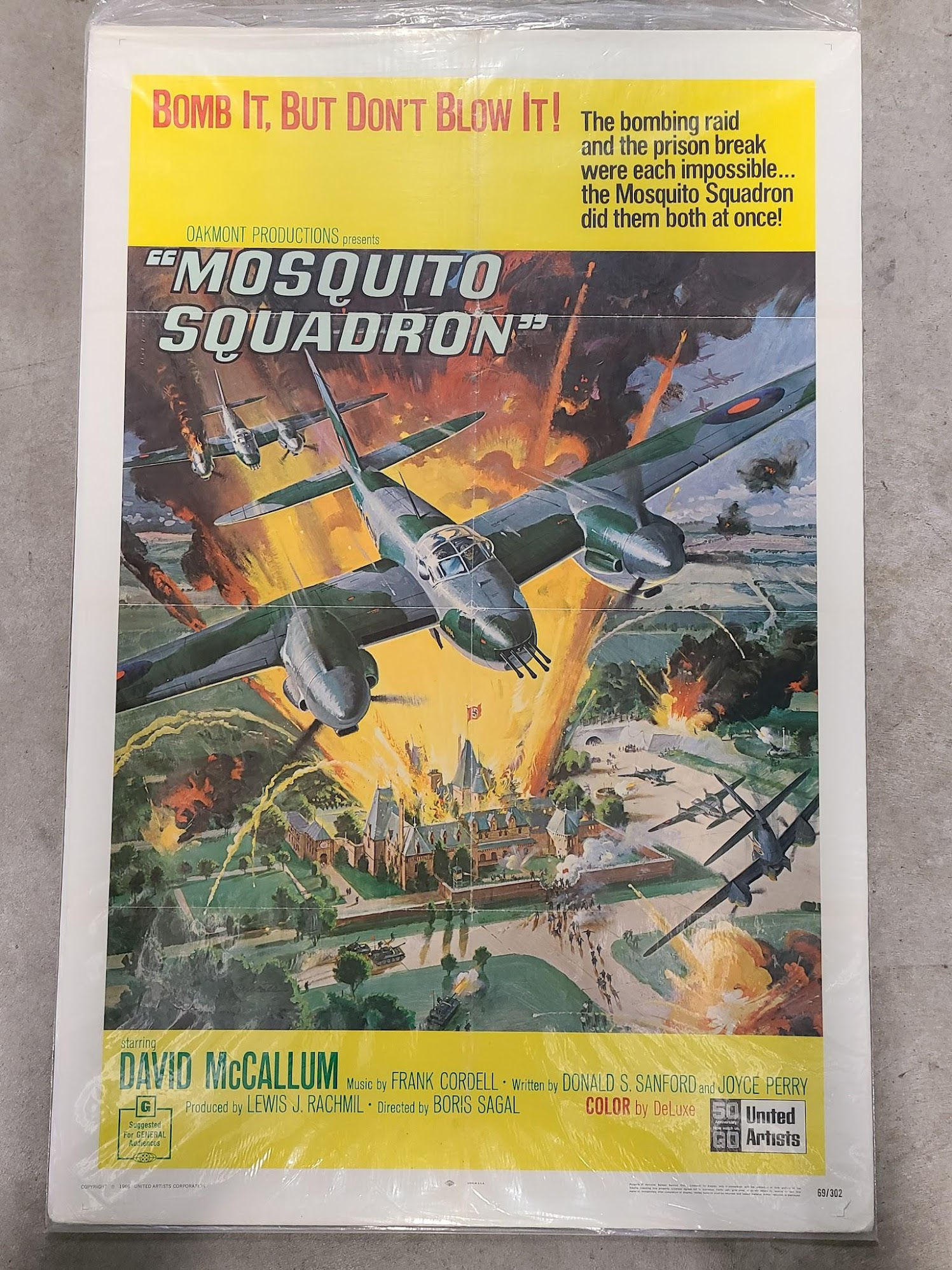 Mosquito Squadron 1970 1 Sheets/US