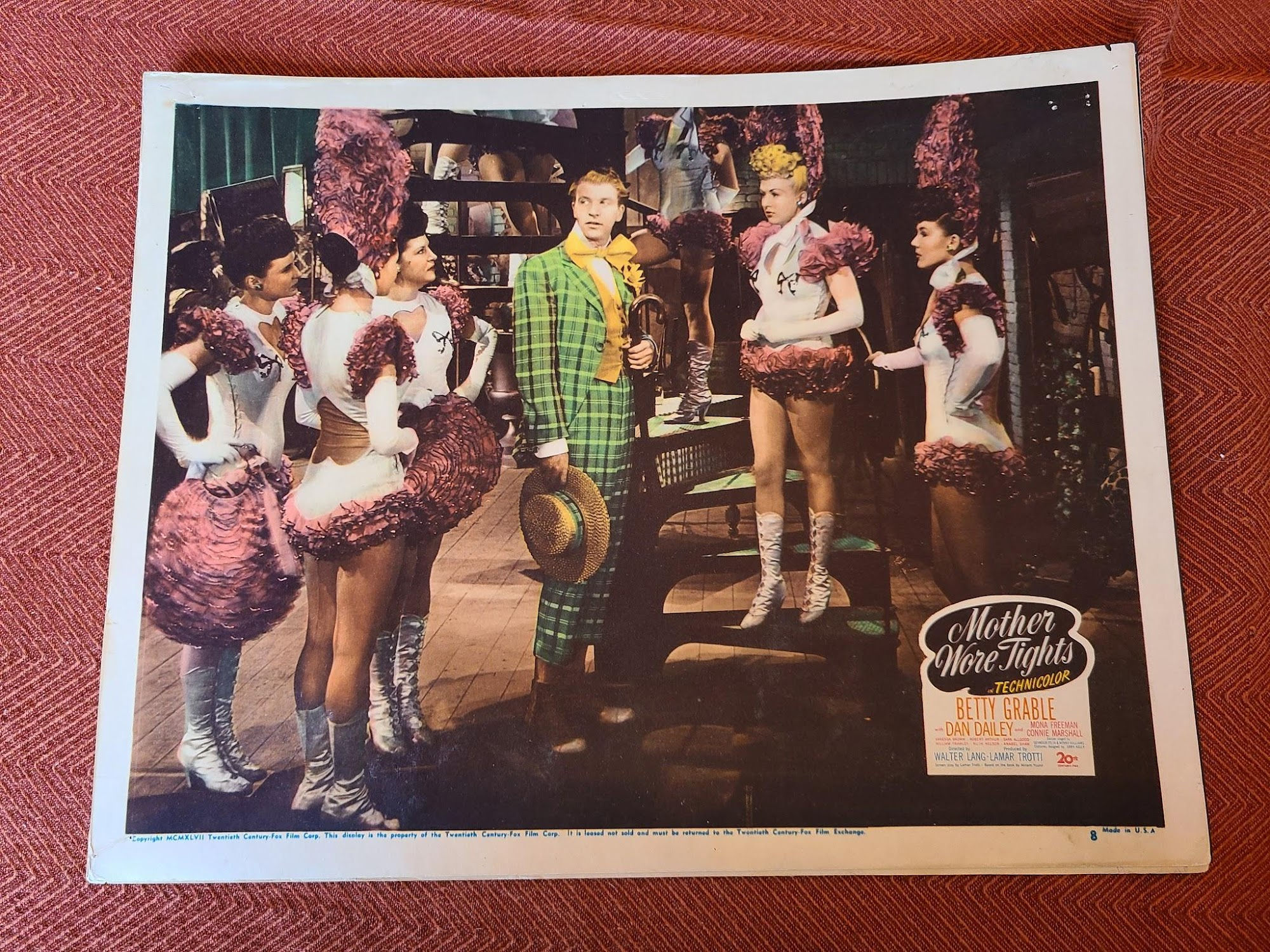 Mother Wore Tights 1947 General Lobby Cards