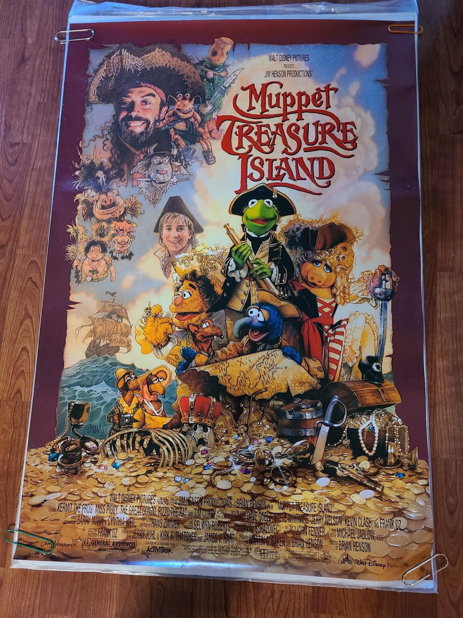 Muppet Treasure Island 1996 1 Sheets/US