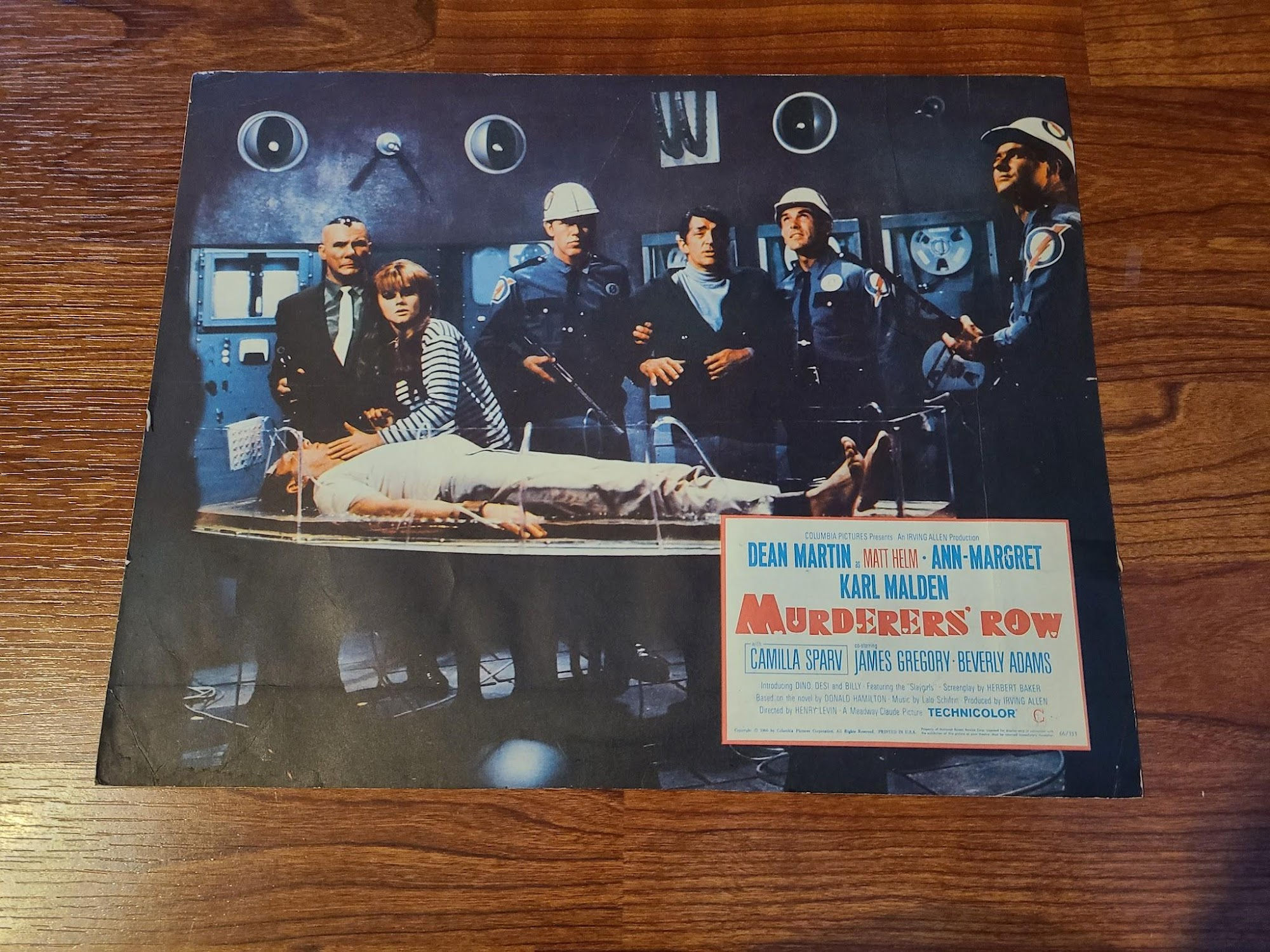Murderers' Row 1966 General Lobby Cards