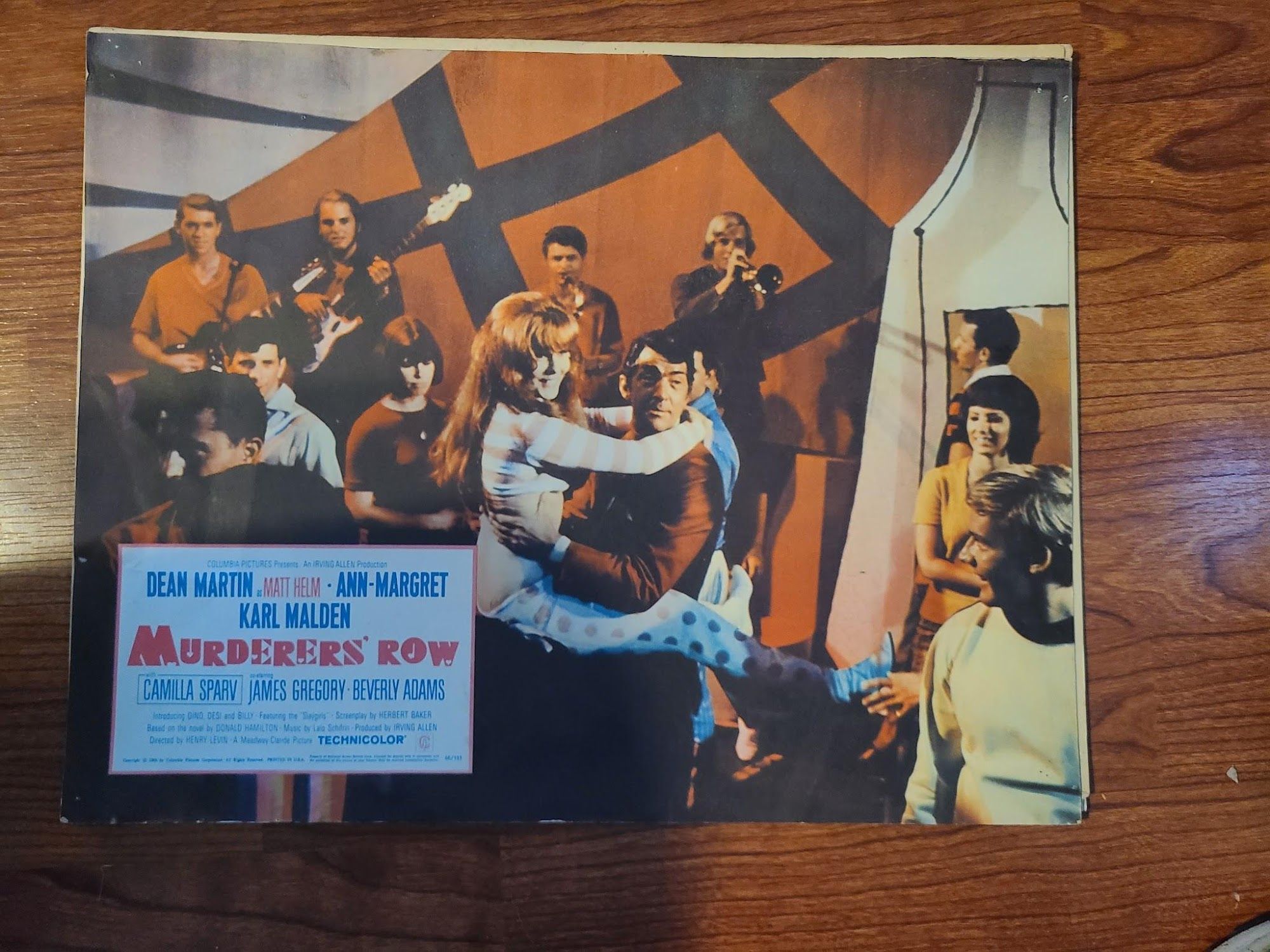 Murderers' Row 1966 General Lobby Cards