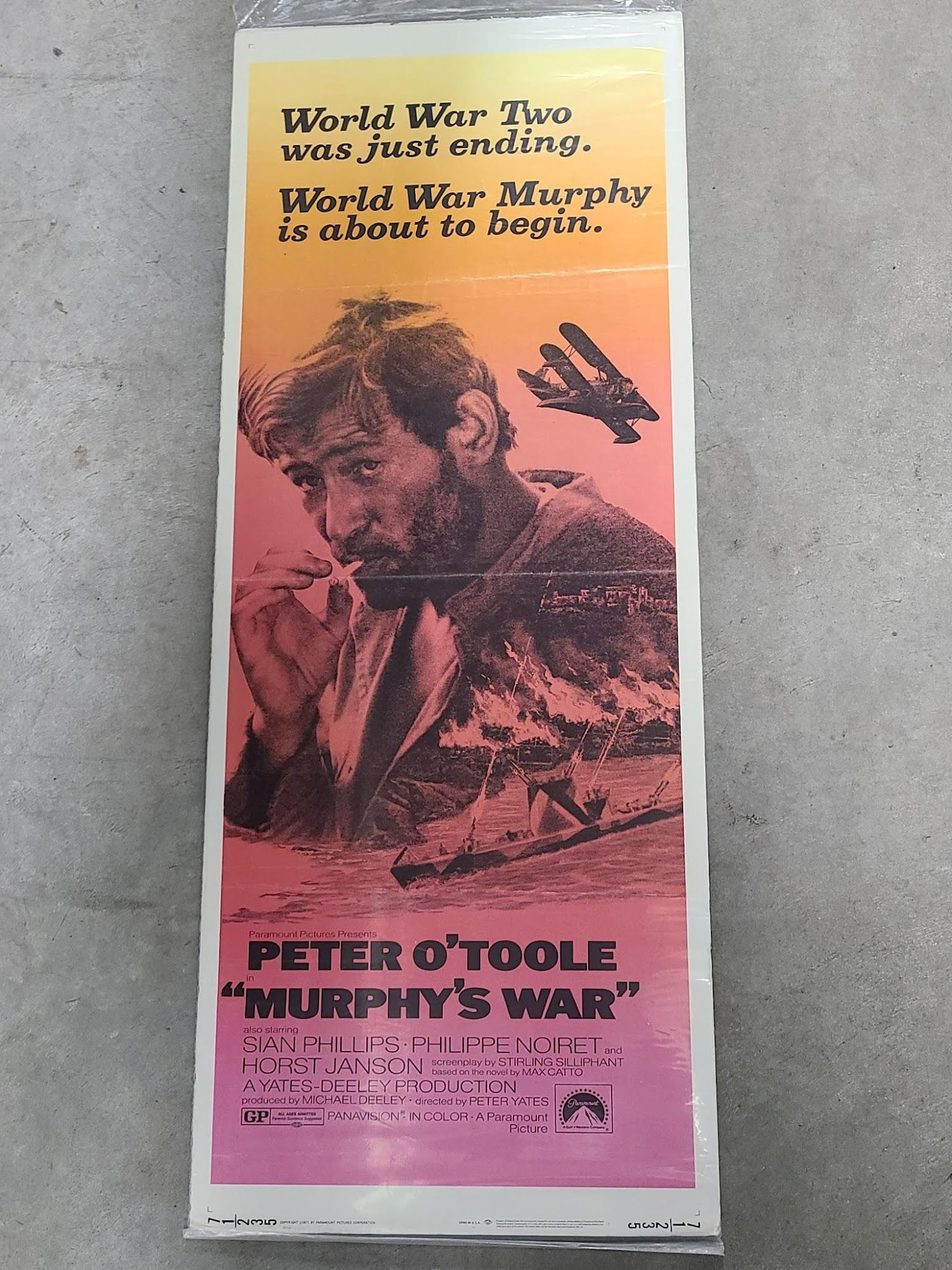 Murphy's War 1971 Inserts