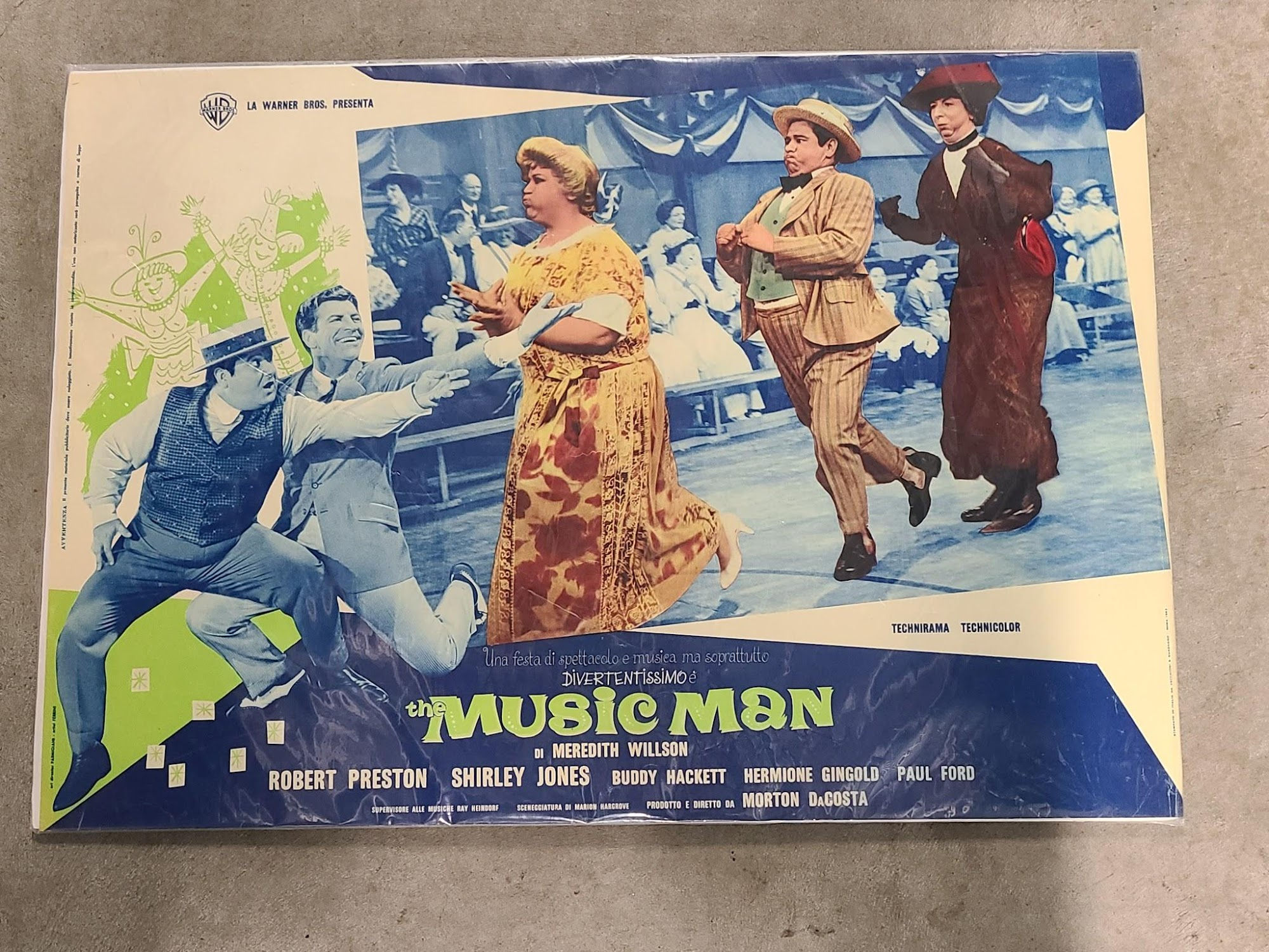 Music Man 1962 Fotobusta