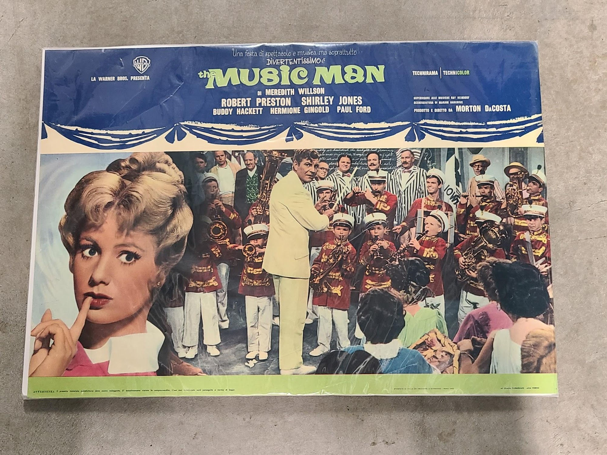 Music Man 1962 Fotobusta