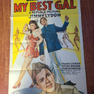 My Best Gal 1944 1 Sheets/US