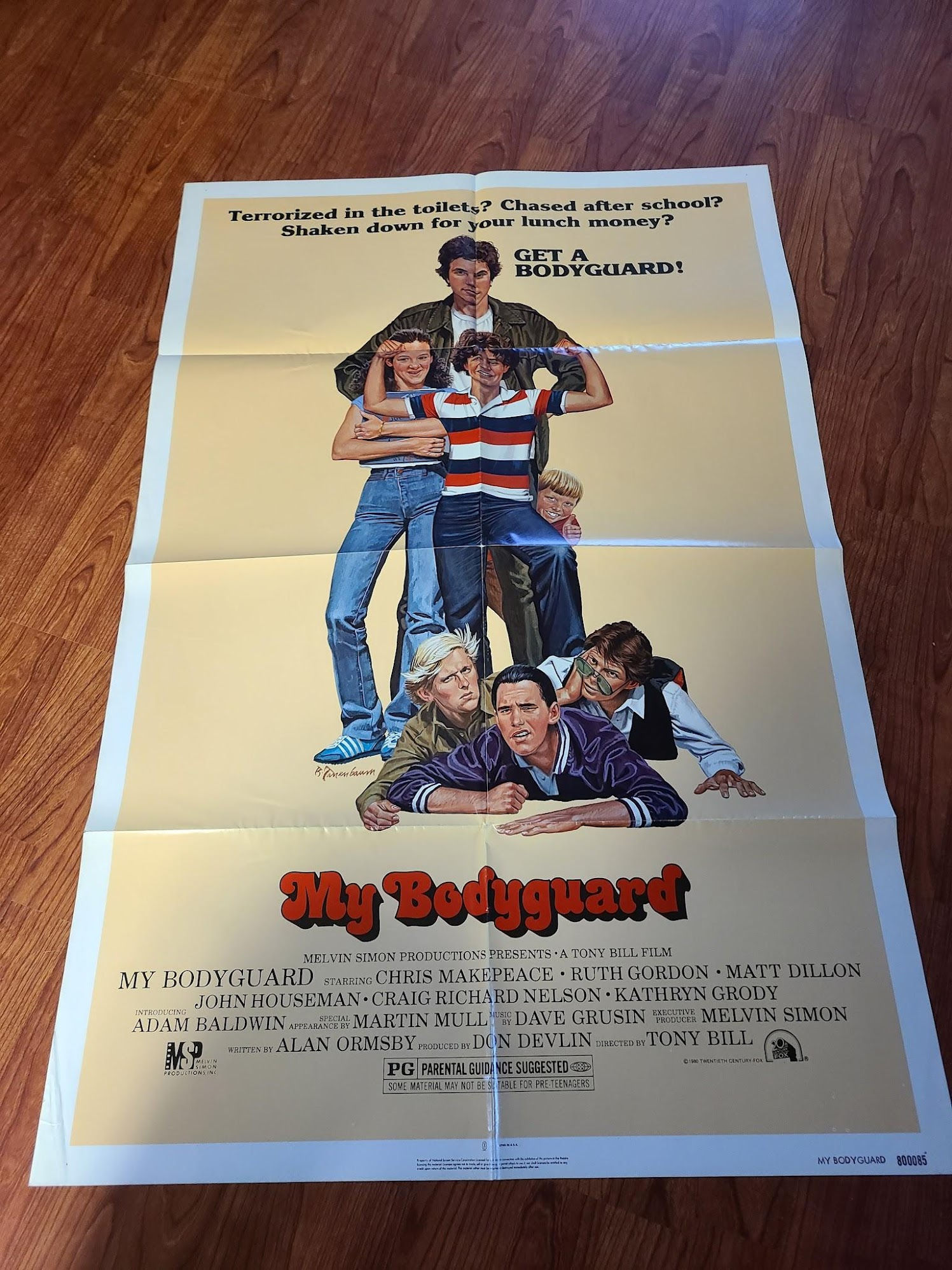 My Bodyguard 1980 1 Sheets/US