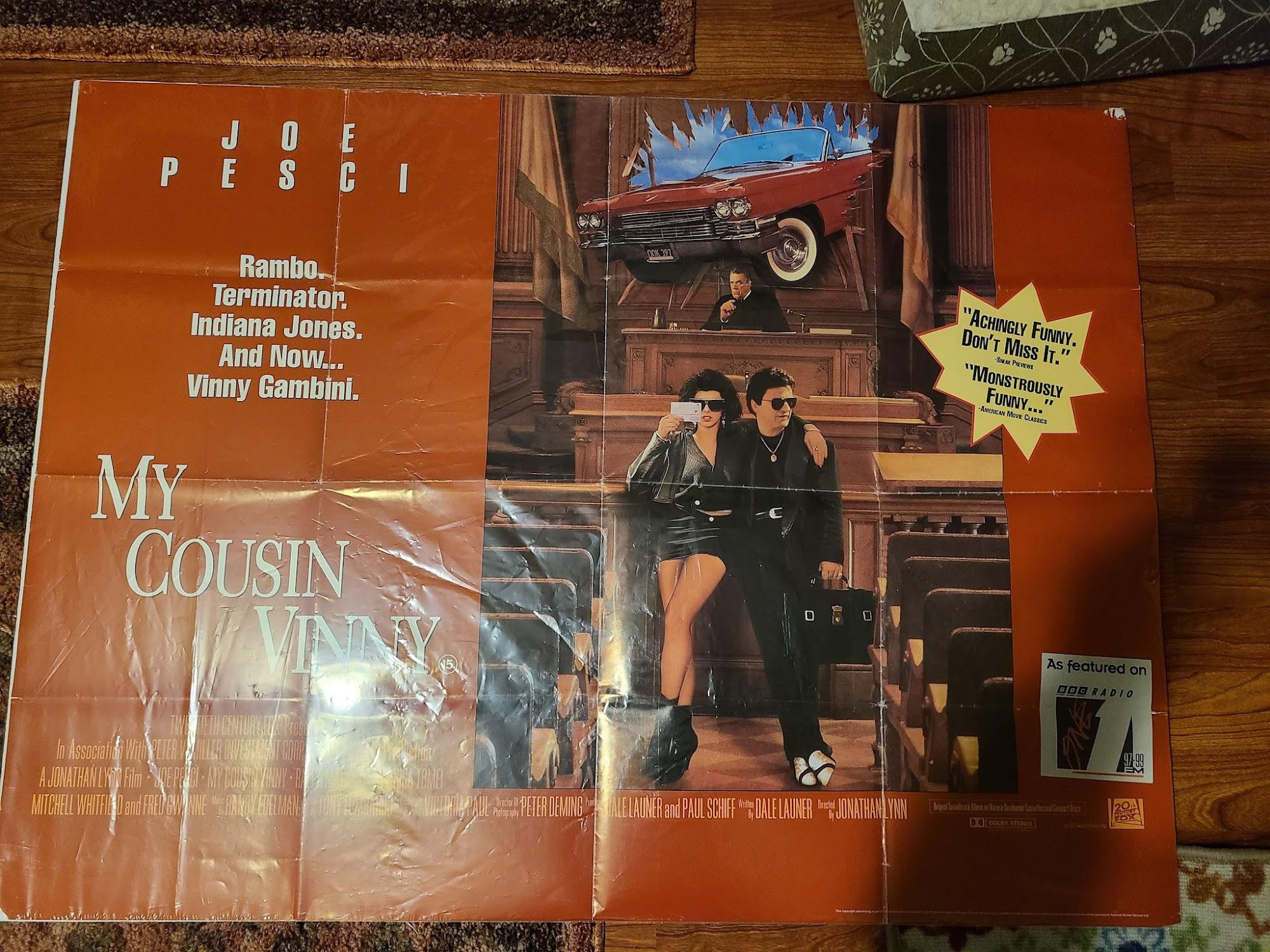 My Cousin Vinny 1992 UK/US 30x40