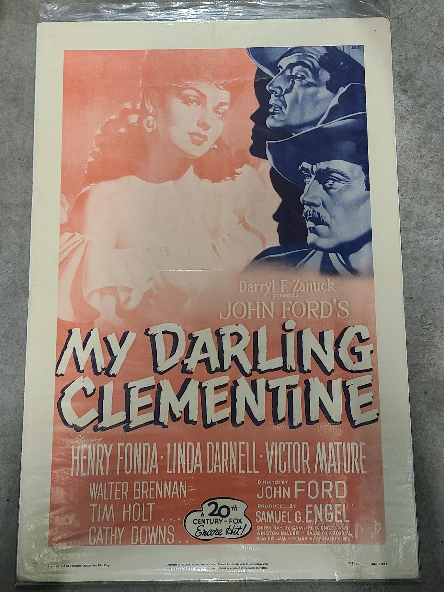 My Darling Clementine 1946 1 Sheets/US