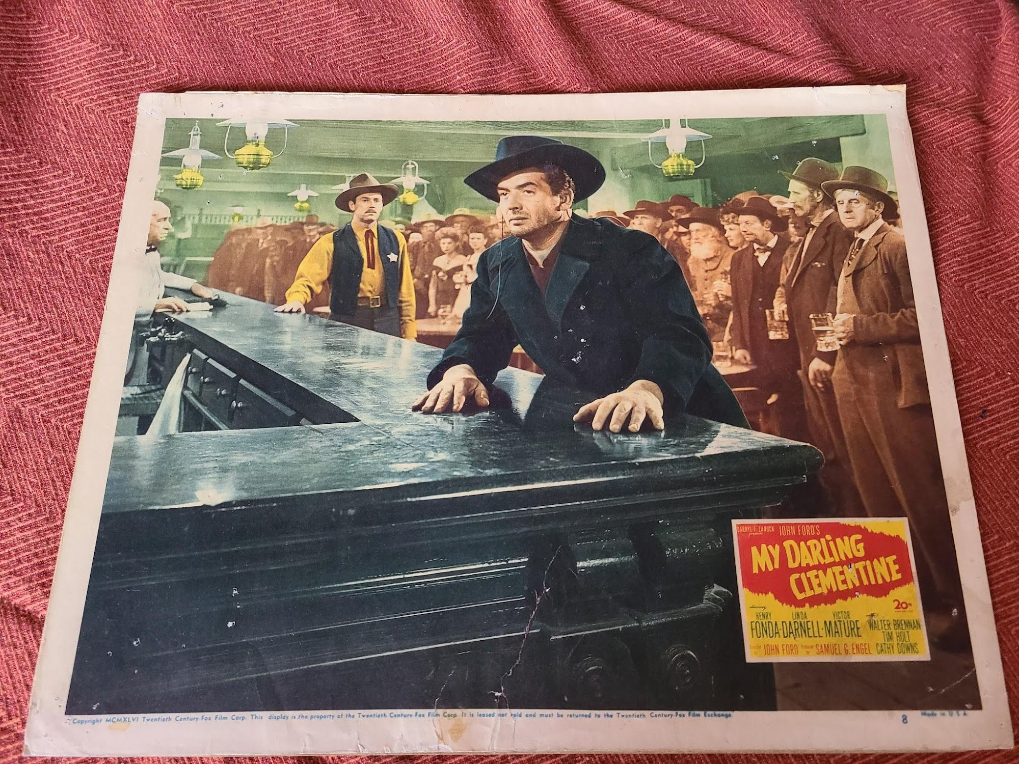 My Darling Clementine 1946 Western Lobby Cards
