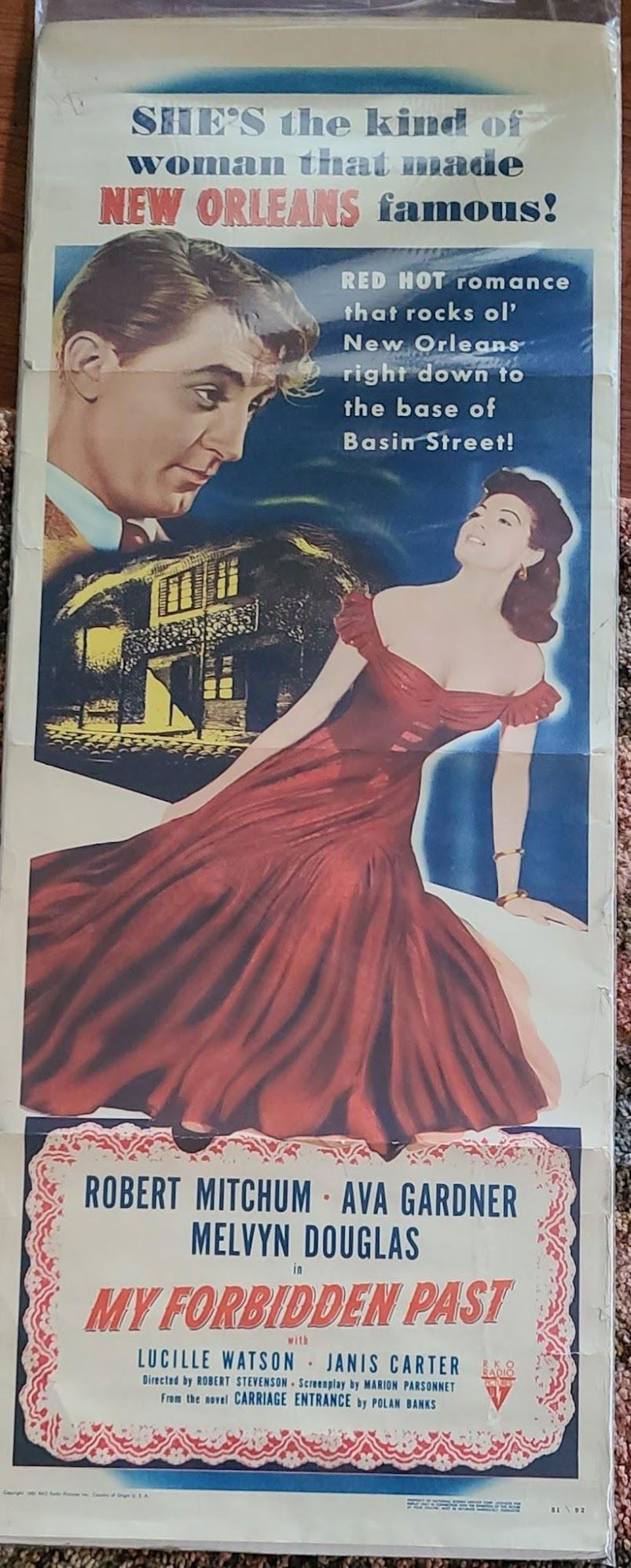 My Forbidden Past 1951 Inserts