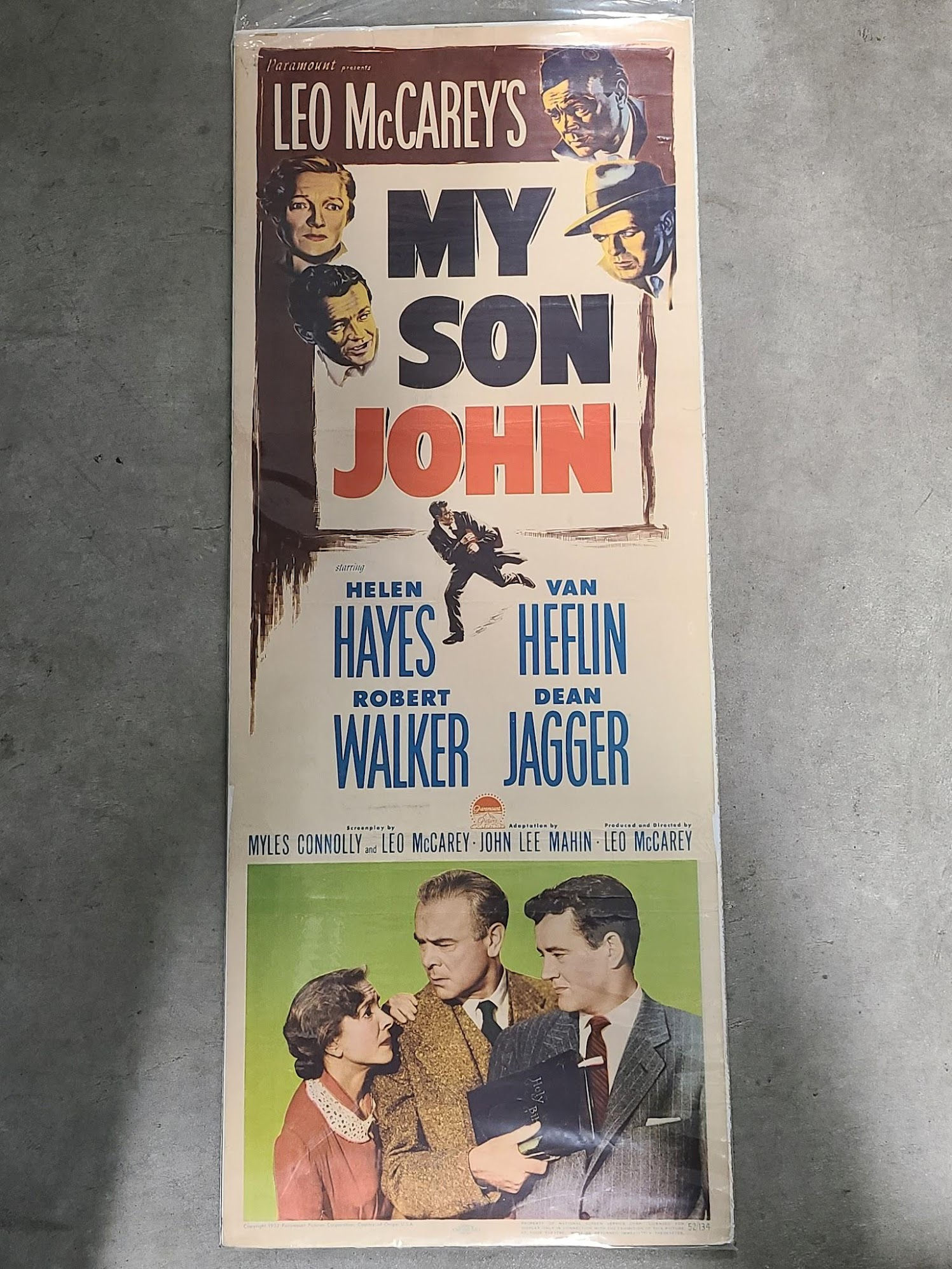 My Son John 1952 Inserts