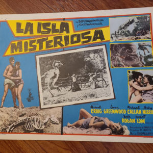 Mysterious Island 1961 General Lobby Cards