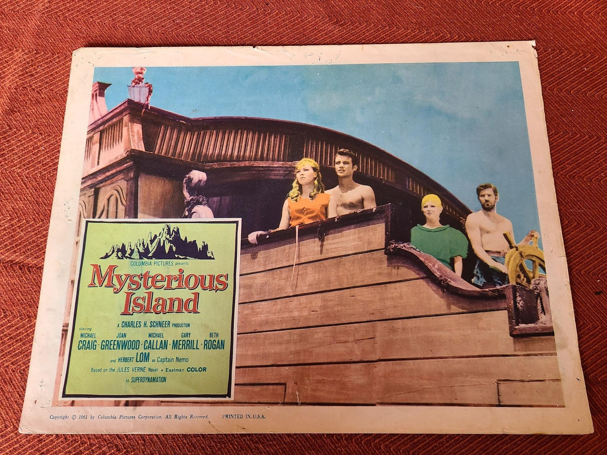 Mysterious Island 1961 Scifi/Horror