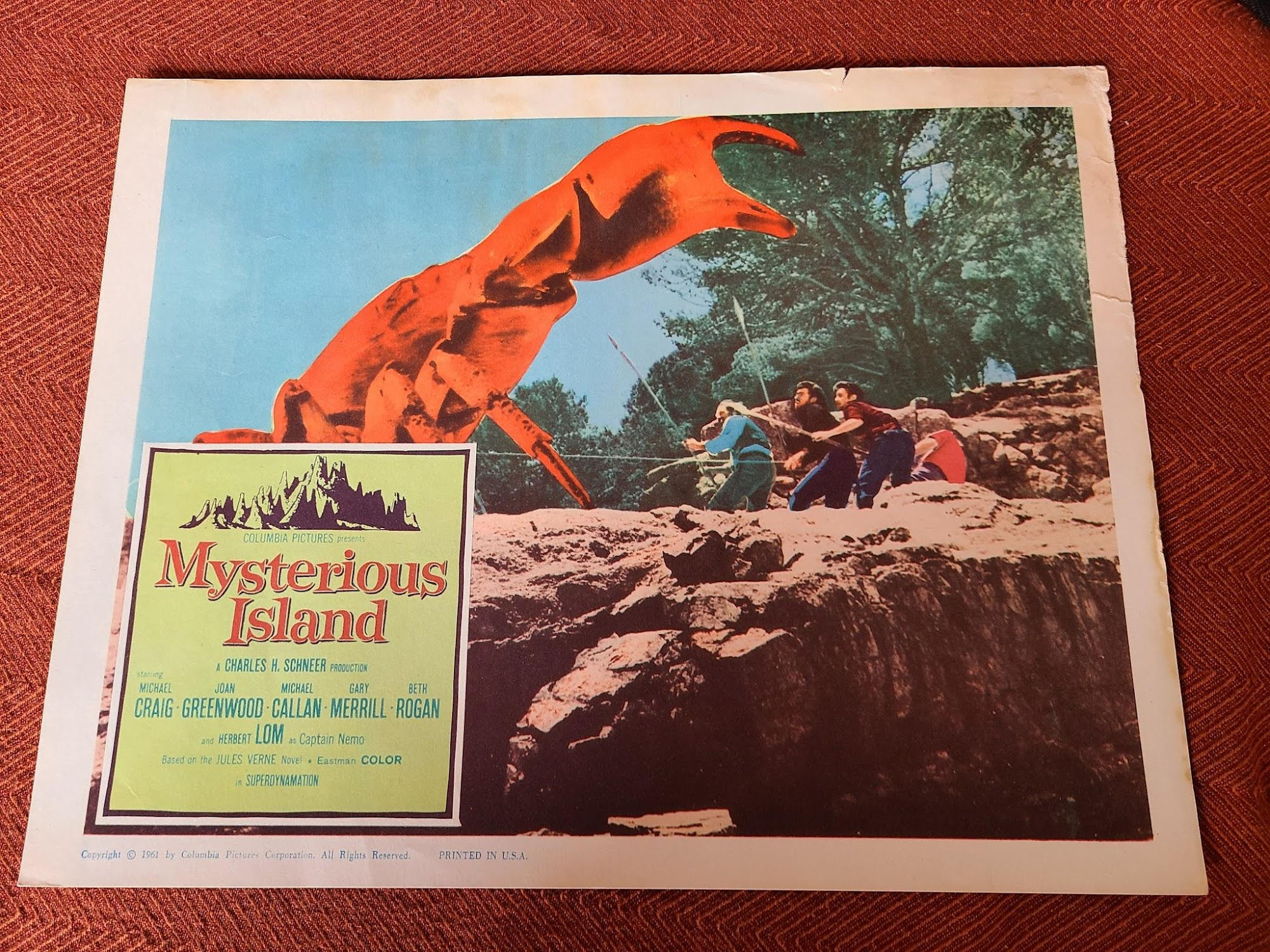 Mysterious Island 1961 Scifi/Horror