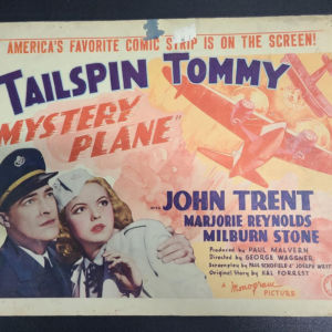 Mystery Plane 1939 Serial Lobby Cards