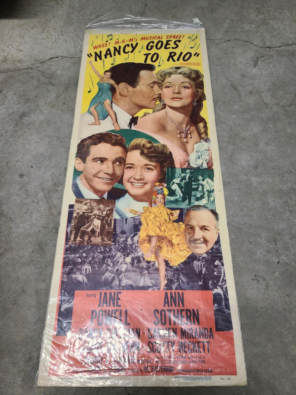 Nancy Goes To Rio 1950 Inserts