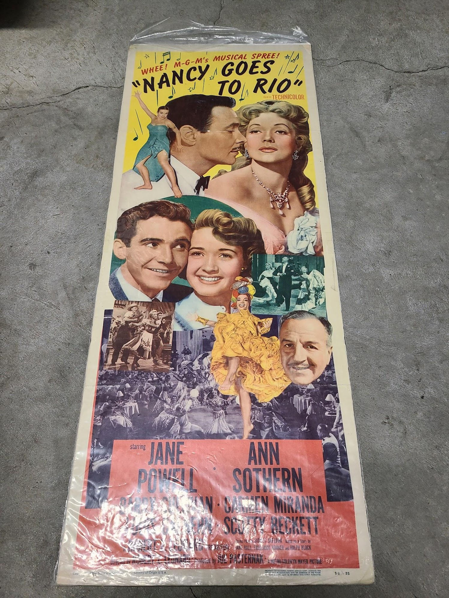Nancy Goes To Rio 1950 Inserts