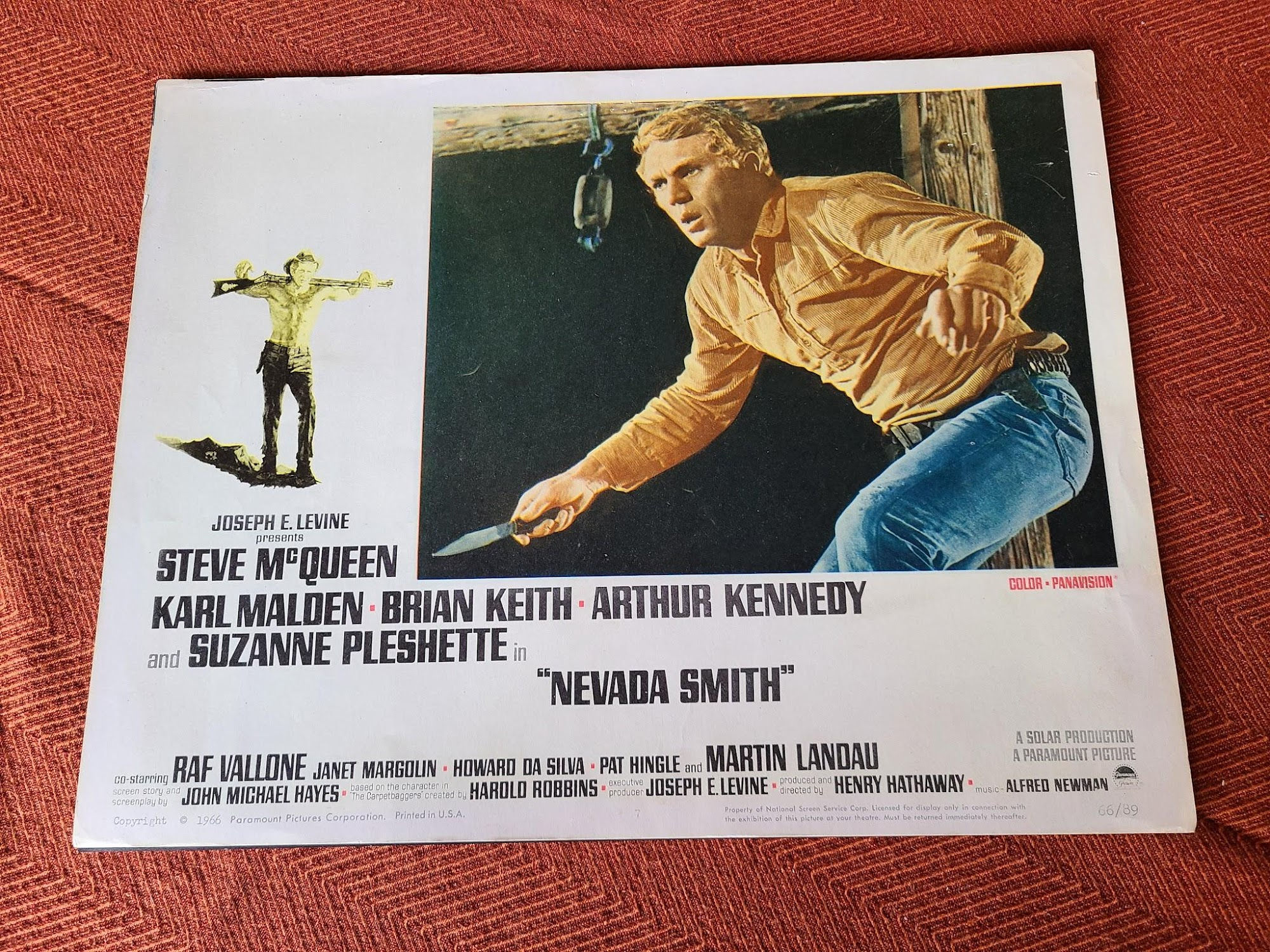 Nevada Smith 1966 Western Lobby Cards