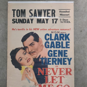 Never Let Me Go 1953 Window Cards
