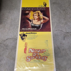 Never On Sunday 1960 Inserts