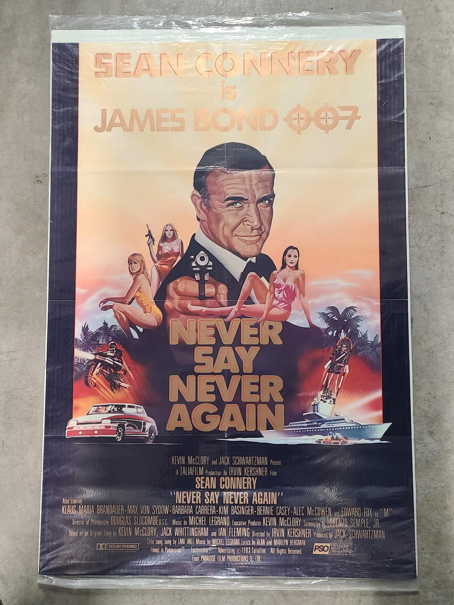 Never Say Never Again 1983 1 Sheets/US