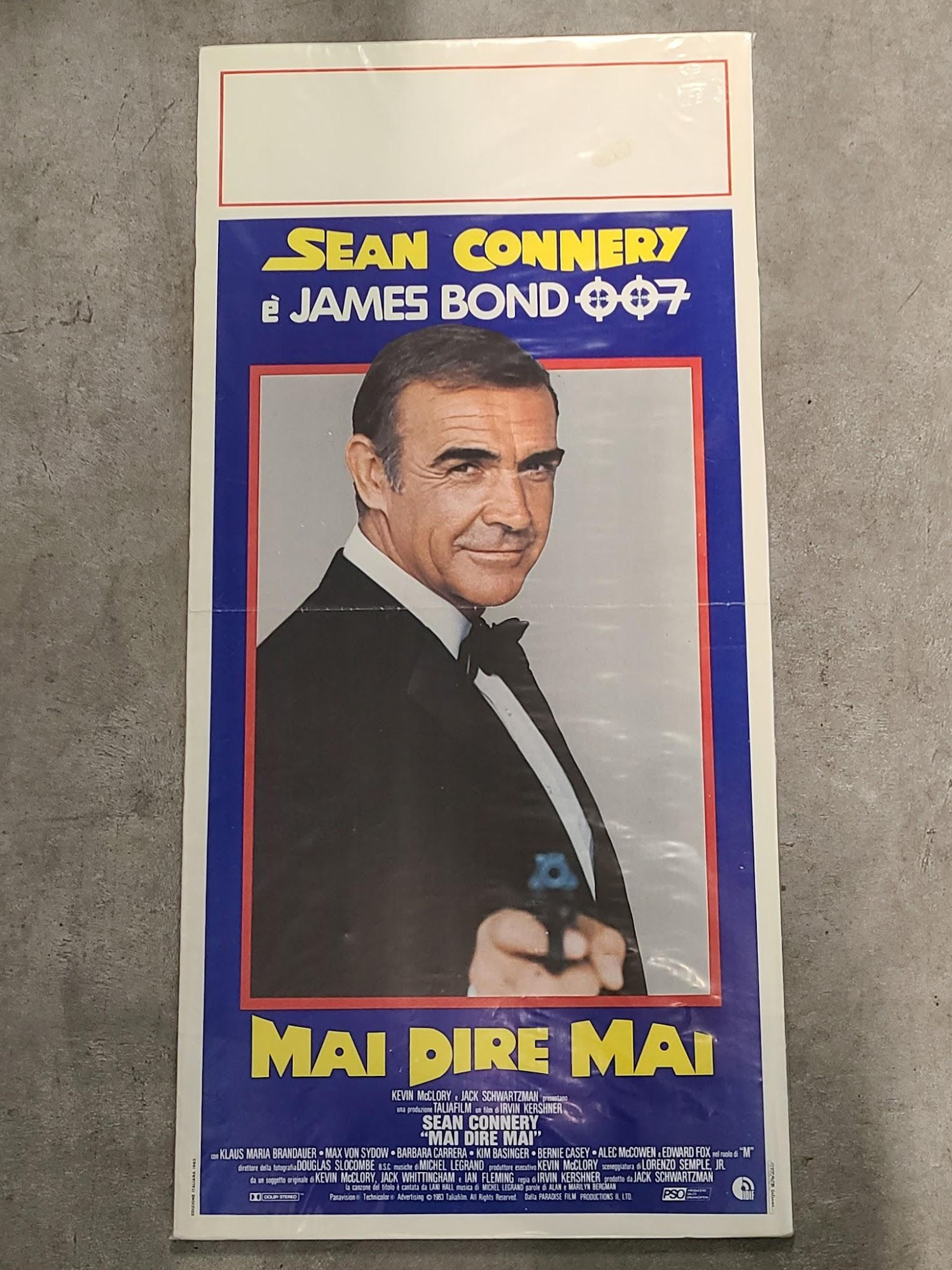 Never Say Never Again 1983 Locodina
