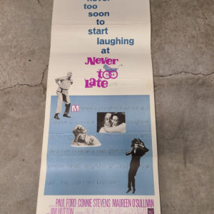 Never Too Late 1965 Inserts