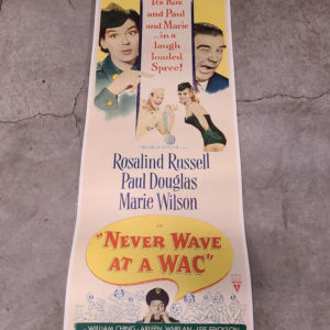 Never Wave At A Wac 1953 Inserts