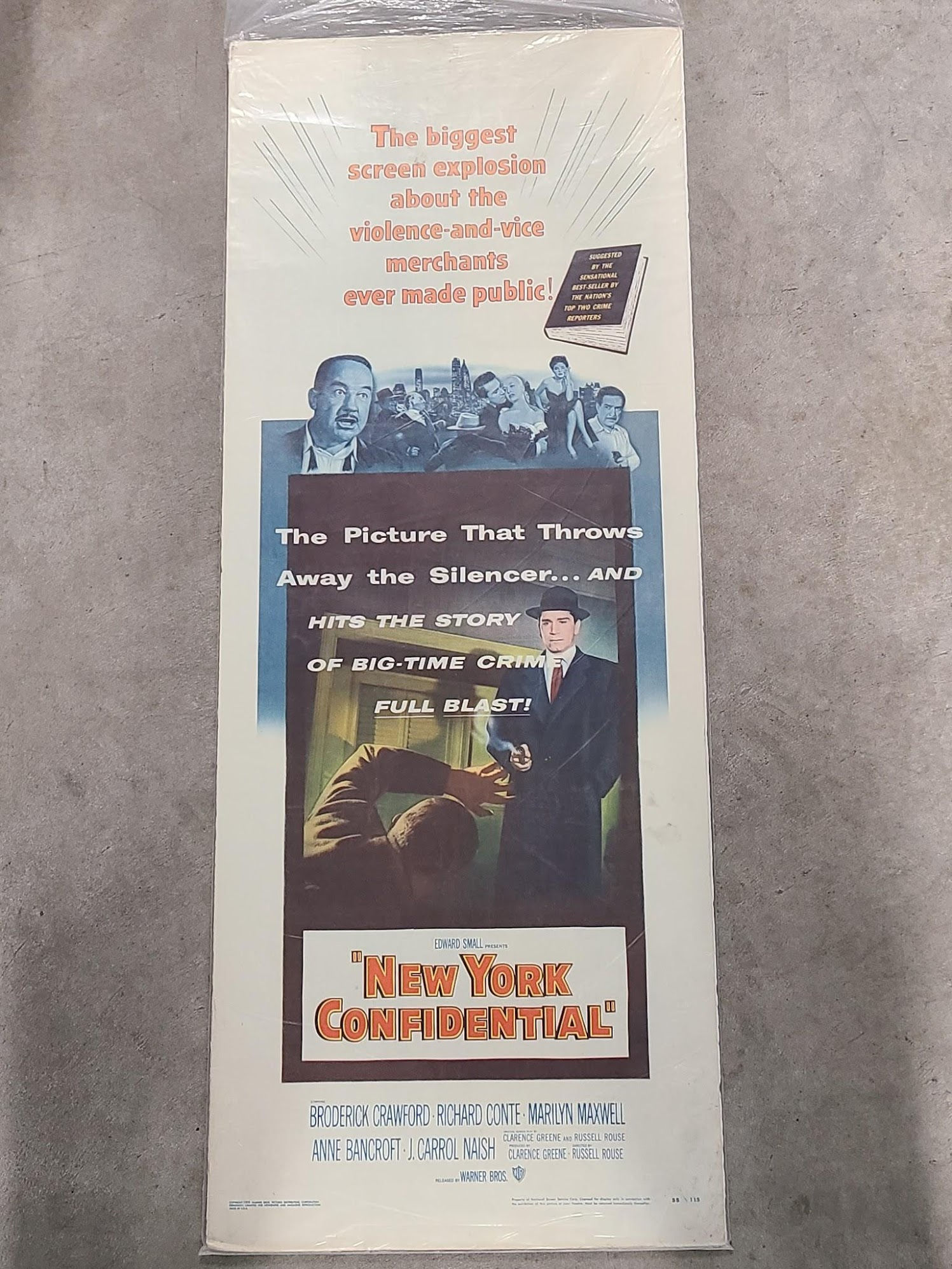 New York Confidential 1955 Inserts