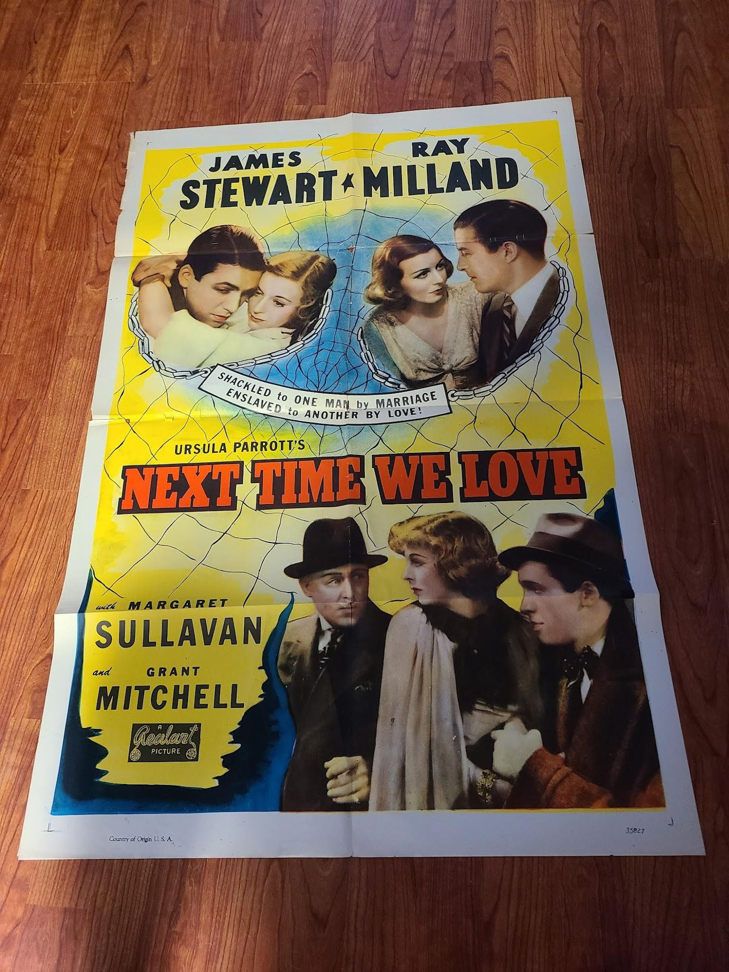 Next Time We Love 1936 1 Sheets/US