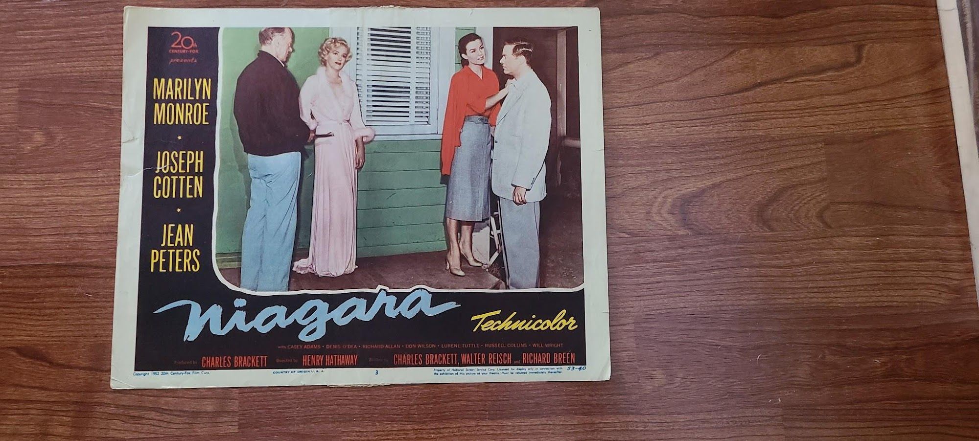 Niagara 1953 General Lobby Cards