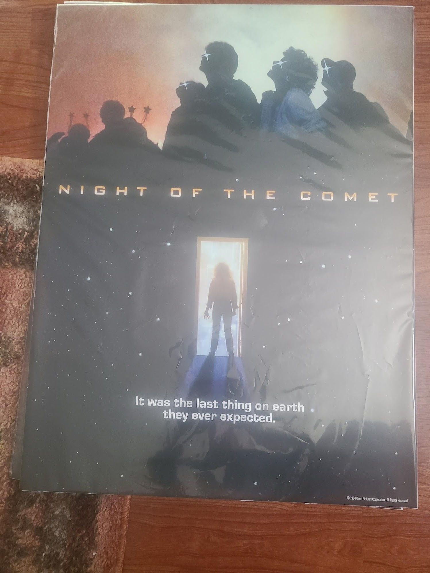 Night of The Comet 1984 Window Cards