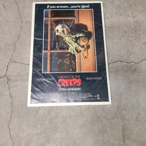 Night Of The Creeps 1986 Window Cards