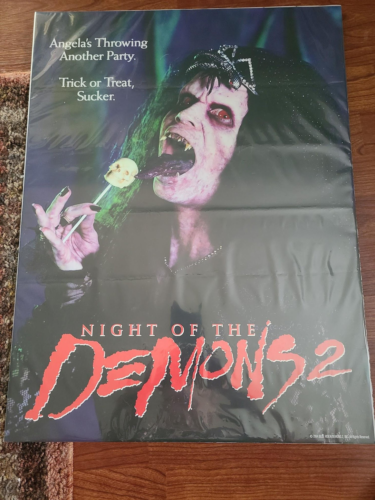 Night Of The Demons 2 1994 Window Cards