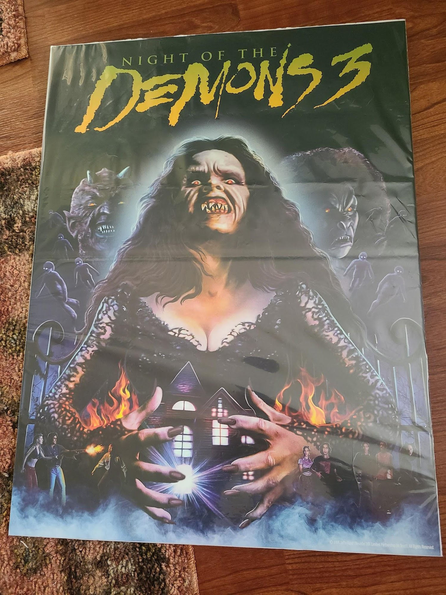 Night Of The Demons 3 1997 Window Cards
