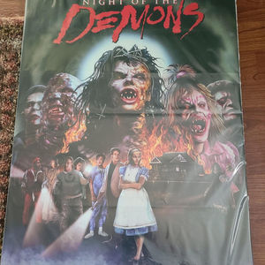Night Of the Demons 1988 Window Cards