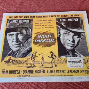 Night Passage 1957 Western Lobby Cards
