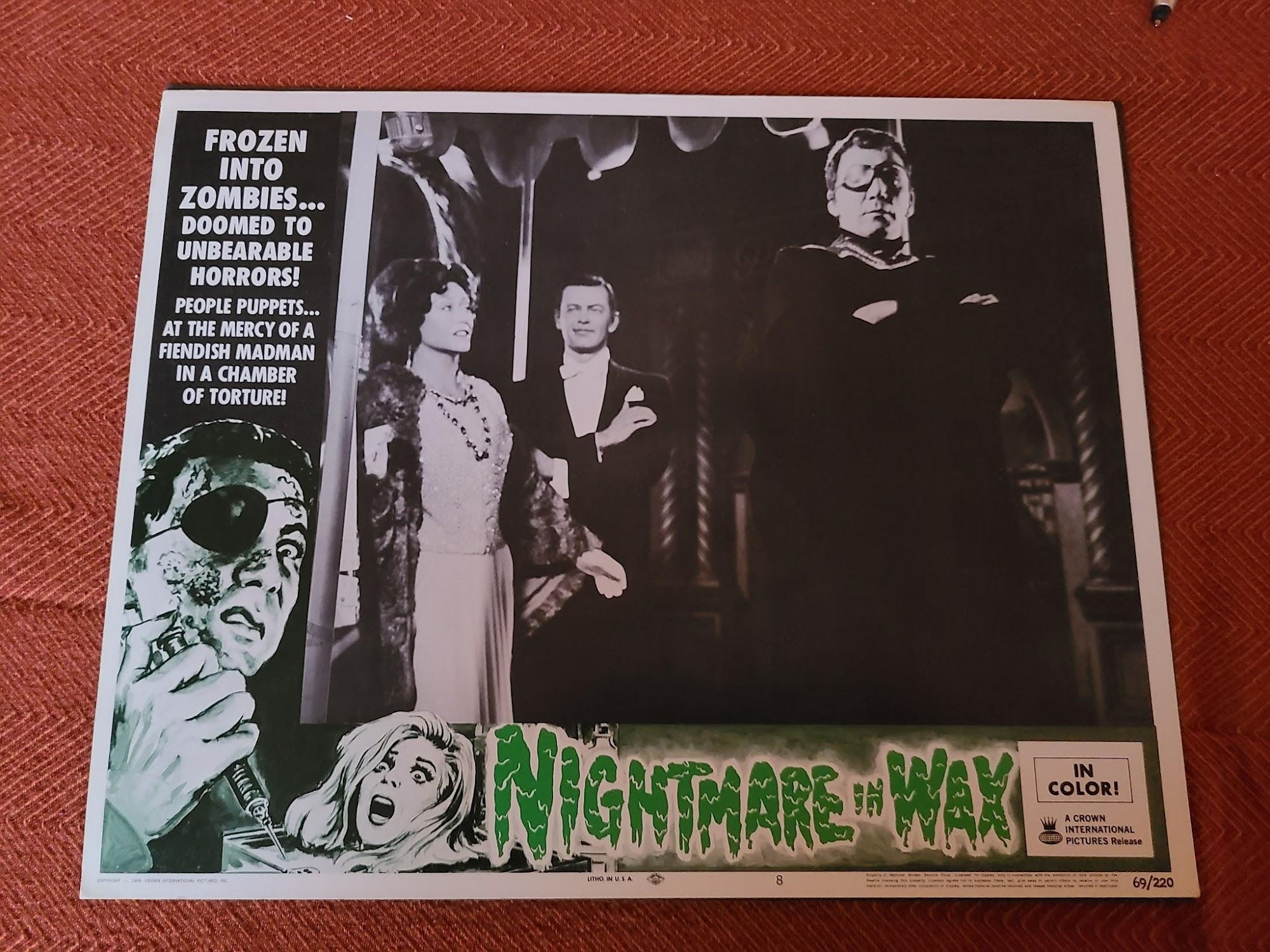 Nightmare In Wax 1969 Scifi/Horror