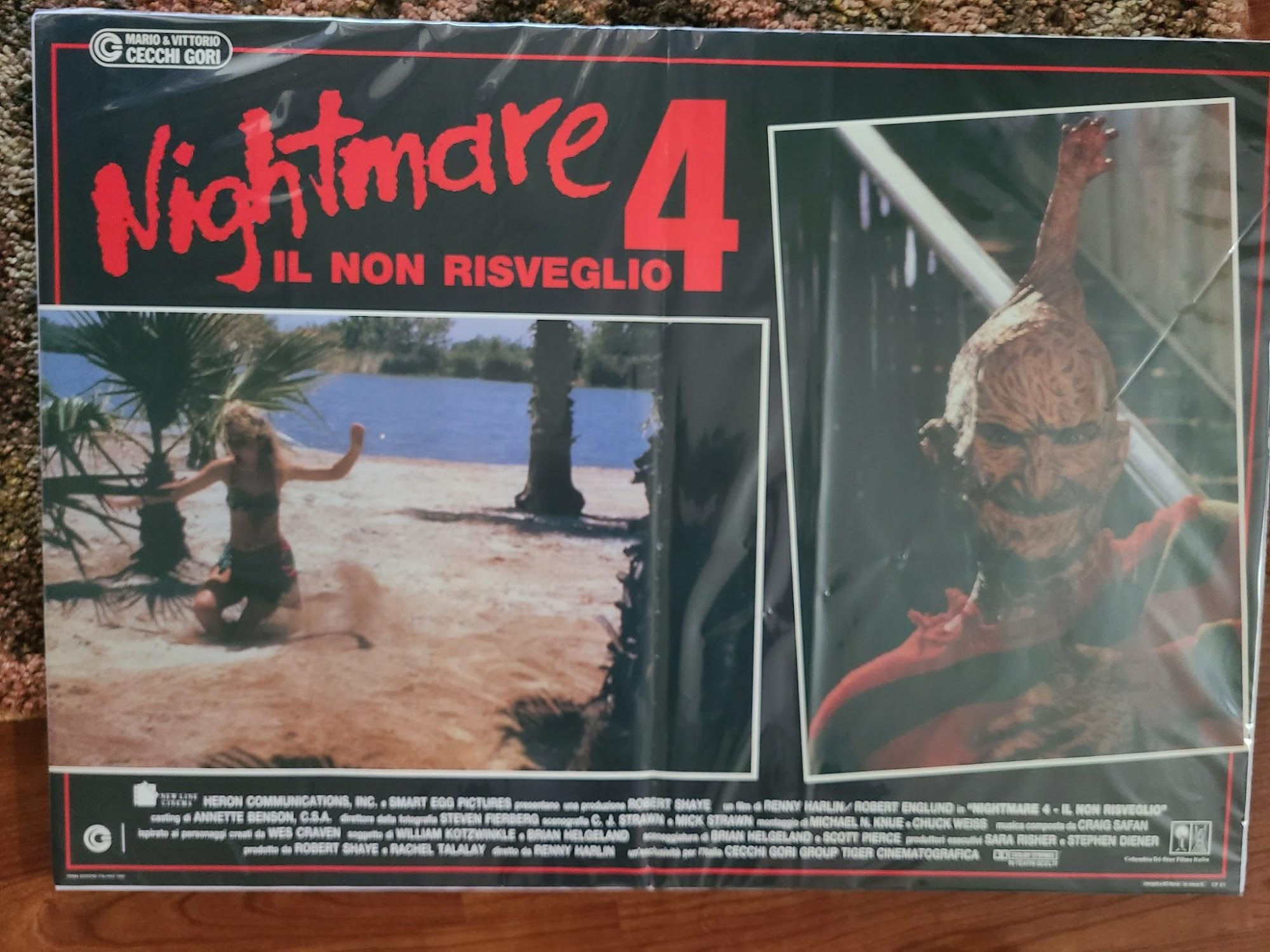 Nightmare On Elm Street 4; Dream Master 1988 Fotobusta