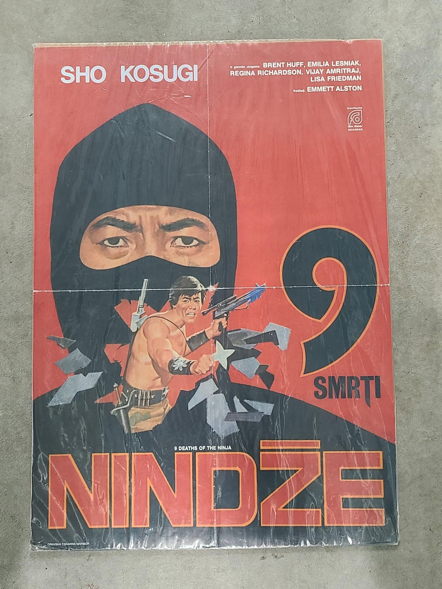 Nine Deaths Of The Ninja 1985 Yugo/Turkish
