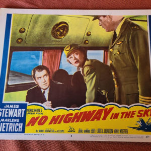 No Highway In The Sky 1951 General Lobby Cards