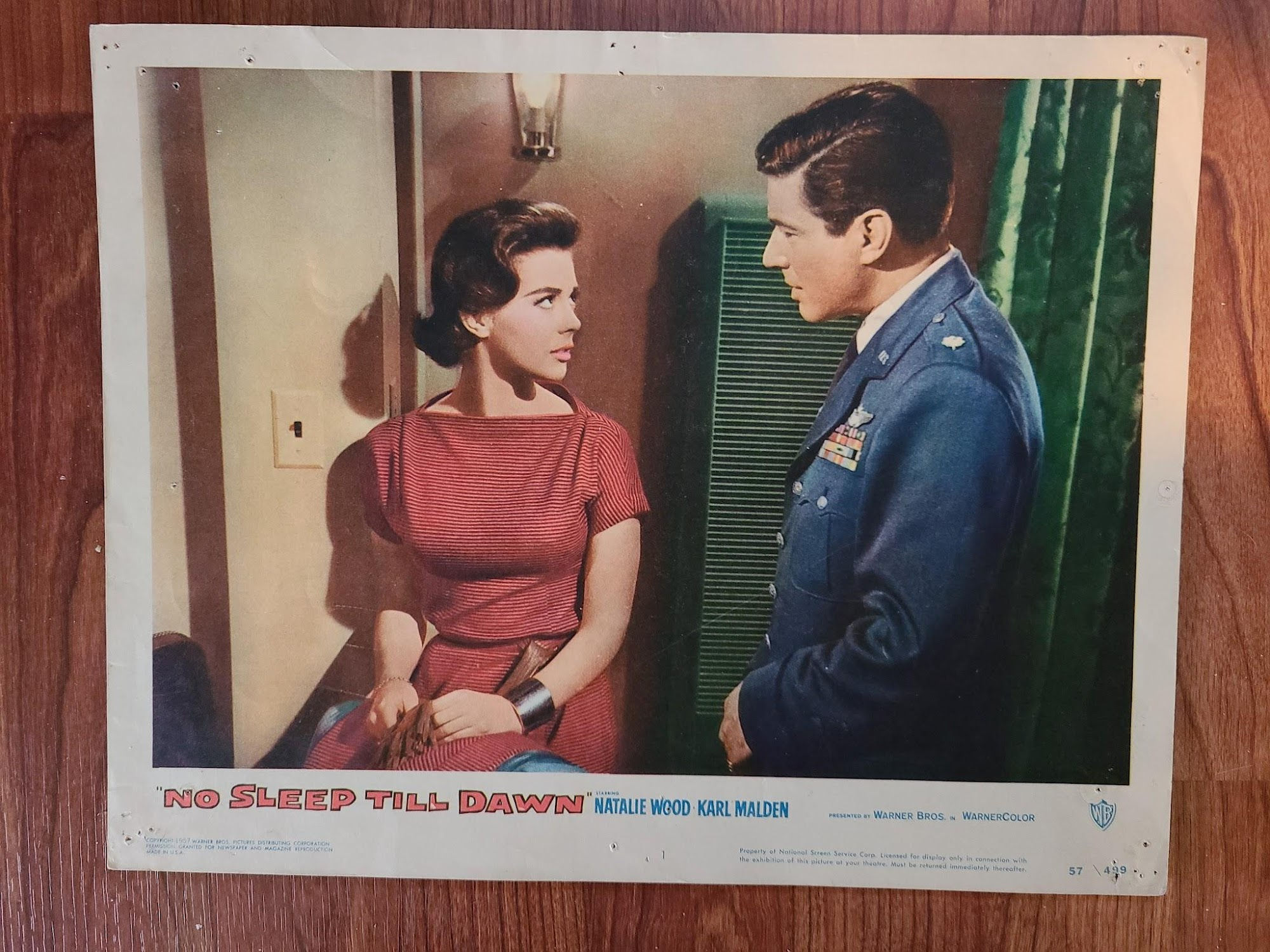 No Sleep Till Dawn 1957 Military/Aviation Lobby Cards