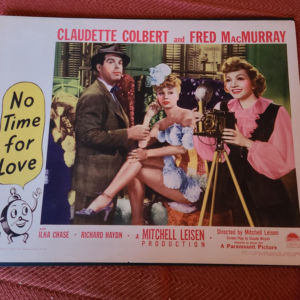 No Time For Love 1943 General Lobby Cards