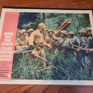 None But The Brave 1965 Military/Aviation Lobby Cards