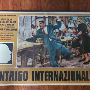 North By Northwest 1959 Fotobusta