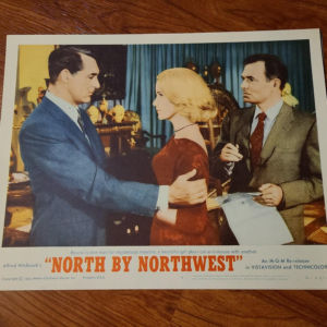 North By Northwest 1959 General Lobby Cards