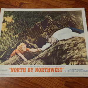 North By Northwest 1959 General Lobby Cards