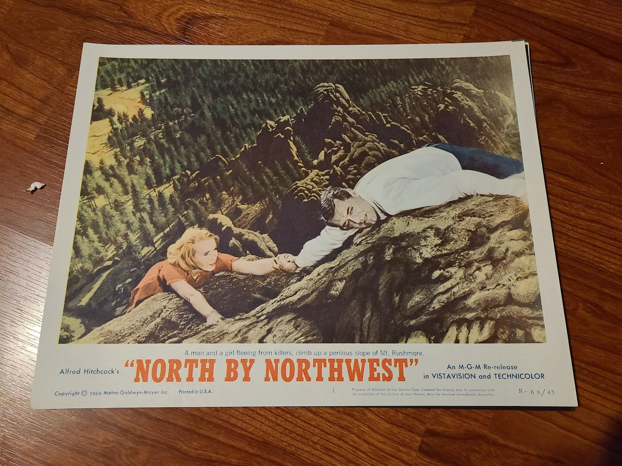 North By Northwest 1959 General Lobby Cards